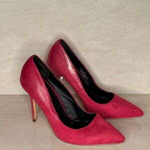 Elegant Hot Pink Stiletto Heels